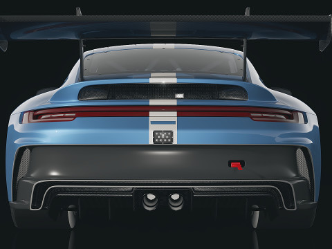 Porsche 911 GT3 Cup 2021 3D Model