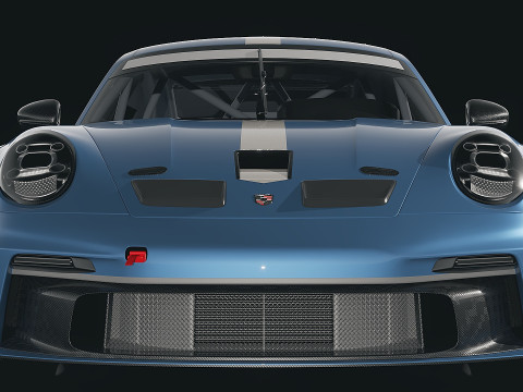 Porsche 911 GT3 Cup 2021 3D Model