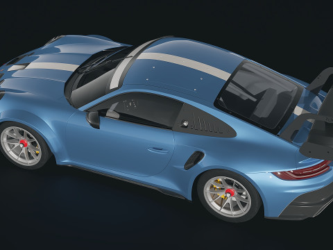 Porsche 911 GT3 Cup 2021 3D Model