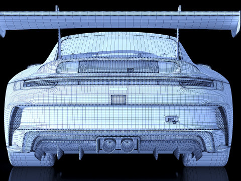 Porsche 911 GT3 Cup 2021 3D Model