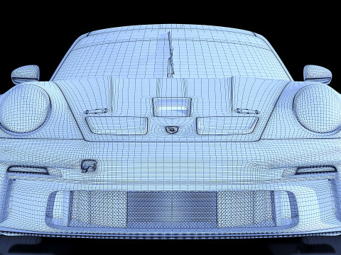 Porsche 911 GT3 Cup 2021 3D Model