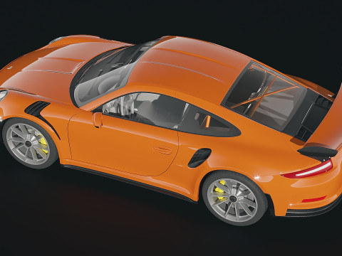 Porsche 911 GT3RS 2016 3D Модель