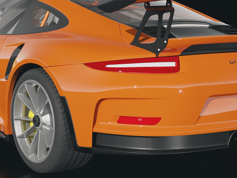 Porsche 911 GT3RS 2016 3D Модель