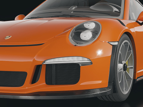Porsche 911 GT3RS 2016 3D Модель