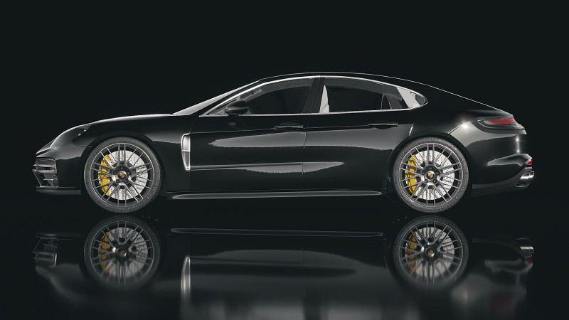 Porsche Panamera Turbo S Modelo 3D .c4d .max .obj .3ds .fbx .stl .blend