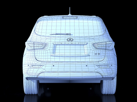 Infiniti JX 2013 3D Model