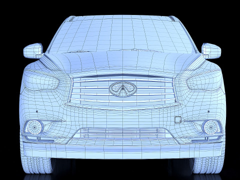 Infiniti JX 2013 3D Model