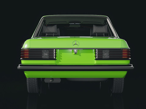 Mercedes Benz W123 3D 模型