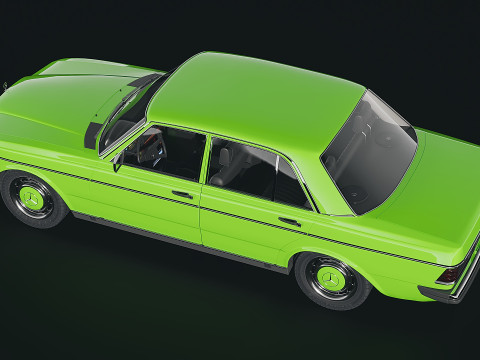 Mercedes Benz W123 3D 模型