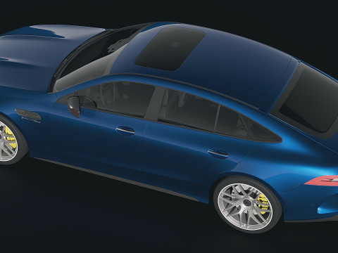Mercedes AMG GT 63 S Modello 3D