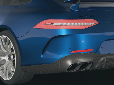 Mercedes AMG GT 63 S 3D Model