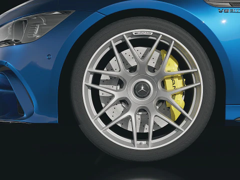 Mercedes AMG GT 63 S 3D Model
