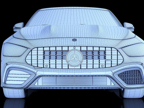 Mercedes AMG GT 63 S 3D Model
