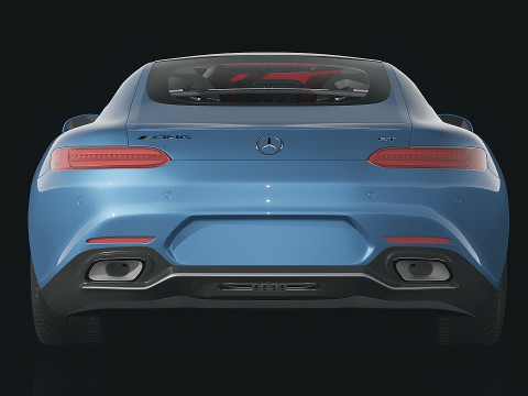 Mercedes AMG GT 2016 3D Modell