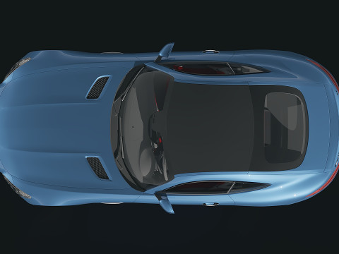 Mercedes AMG GT 2016 3D Modell