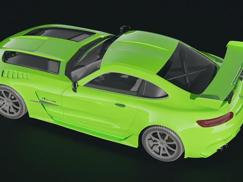 Mercedes Benz Amg Gt 63 2020 3D Model