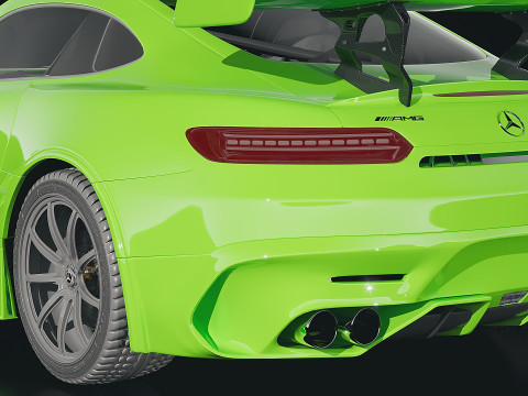 Mercedes Benz Amg Gt 63 2020 3D Model