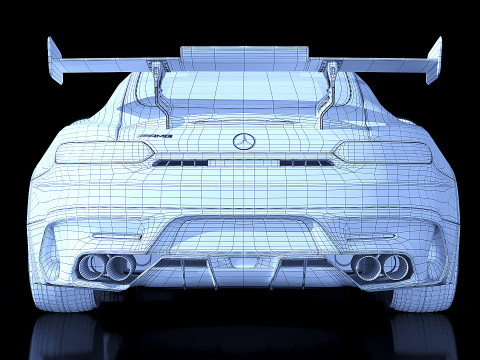 Mercedes Benz Amg Gt 63 2020 3D Model