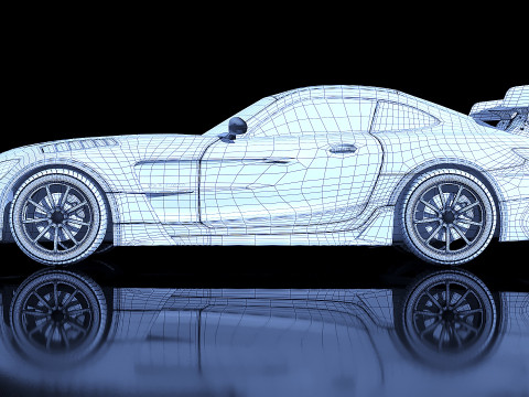 Mercedes Benz Amg Gt 63 2020 3D Model