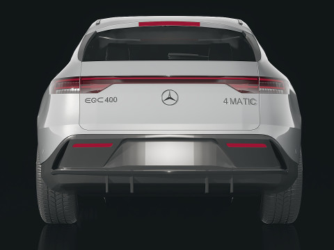 Mercedes Benz EQC 400 2018 3D Модель