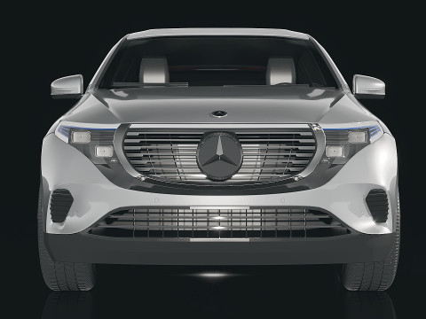 Mercedes Benz EQC 400 2018 3D Модель