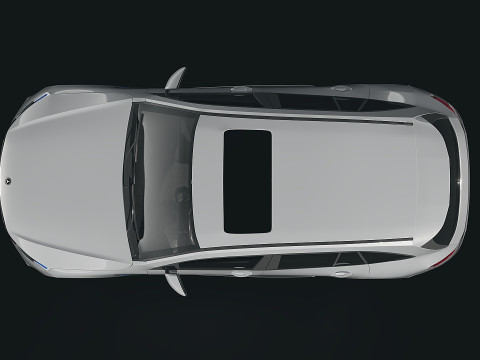 Mercedes Benz EQC 400 2018 3D Модель