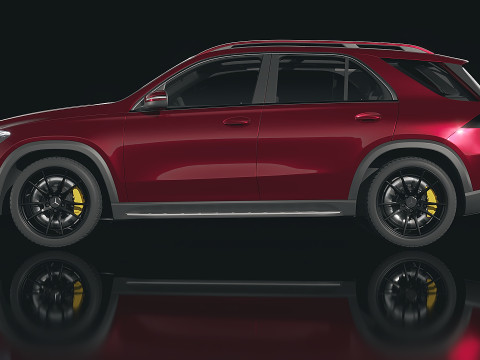 Mercedes Benz GLE 2018 Modelo 3D