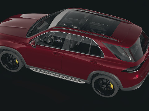 Mercedes Benz GLE 2018 3D 模型