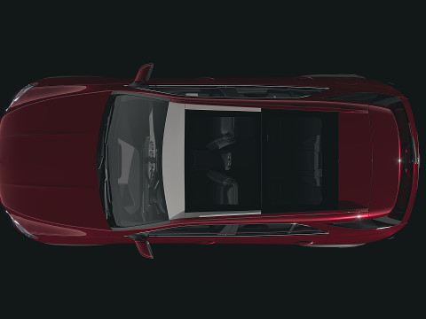 Mercedes Benz GLE 2018 3D 模型
