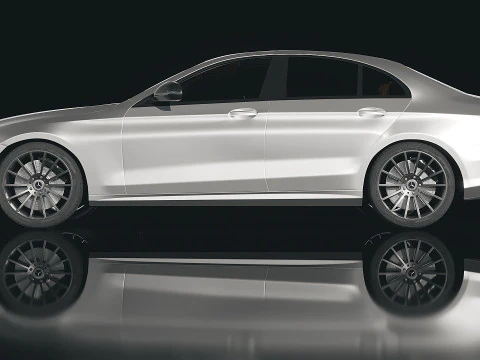 Mercedes-Benz Classe E Coupé 2022 Modelo 3D