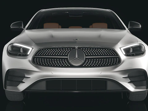 Mercedes-Benz E-Class Coupe 2022 3D Model