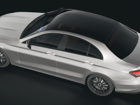Mercedes-Benz E-Class Coupe 2022 3D 模型