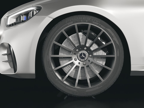 Mercedes-Benz E-Class Coupe 2022 3D 模型