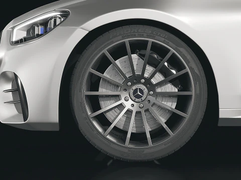Mercedes-Benz E-Class Coupe 2022 3D Model