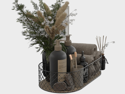 Bathroom Accessories Modelo 3D