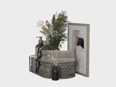 Bathroom Accessories Modelo 3D