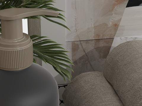 Bathroom Accessories Modelo 3D