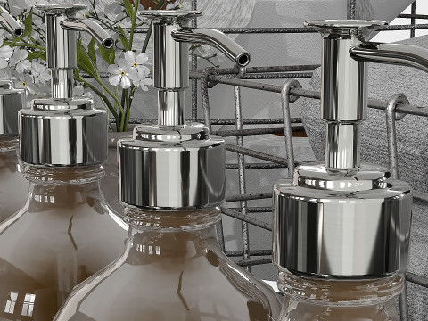 Bathroom decor 3D Model