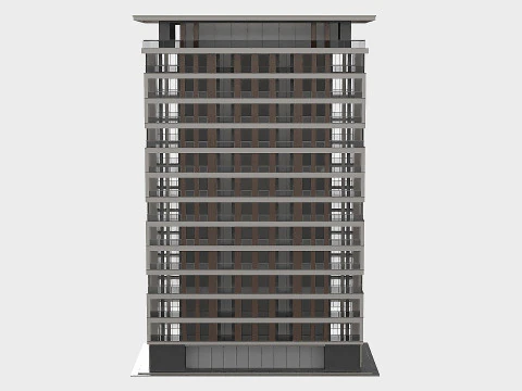 Pr&eacute;dio Modelo 3D