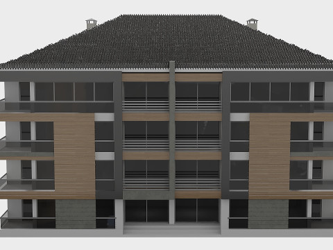 Building 01 3D Model