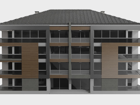 Building 01 3D Модель