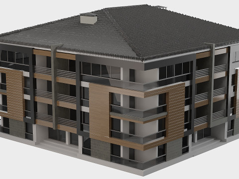 Building 01 3D Модель