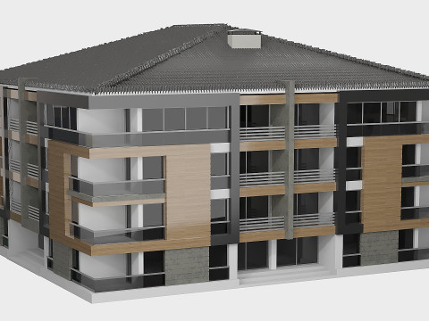 Building 01 3D Модель