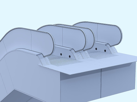 Escalator Modelo 3D