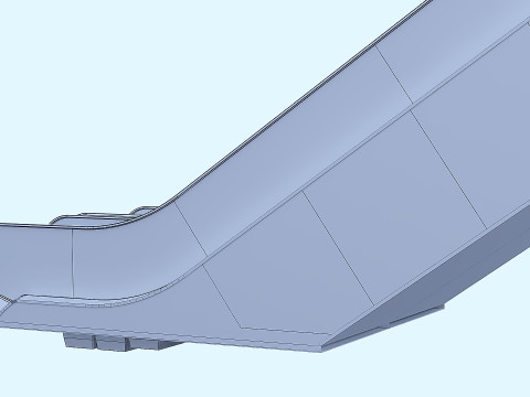 Escalator Modelo 3D
