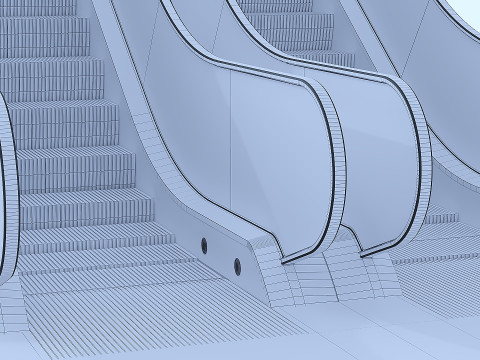 Escalator Modelo 3D