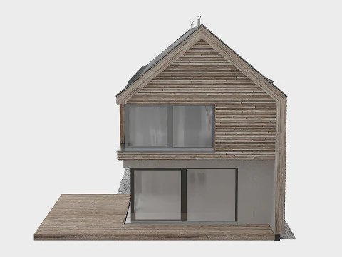 Modern house 3D Model