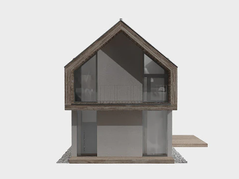 Modern house 3D Model