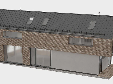 Modern house 3D Model