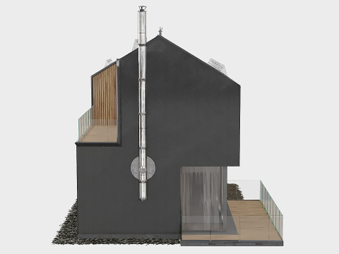 Modern house 01 3D Модель